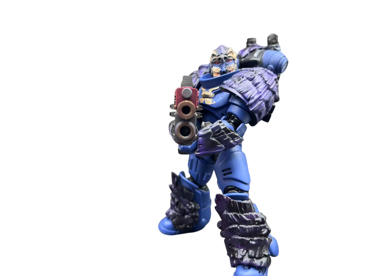 Warhammer 40K Tyran Veteran Armor Upgrade Kit | Hand-Painted 1:18 Set for McFarlane/JoyToy | Devcon’s Studio