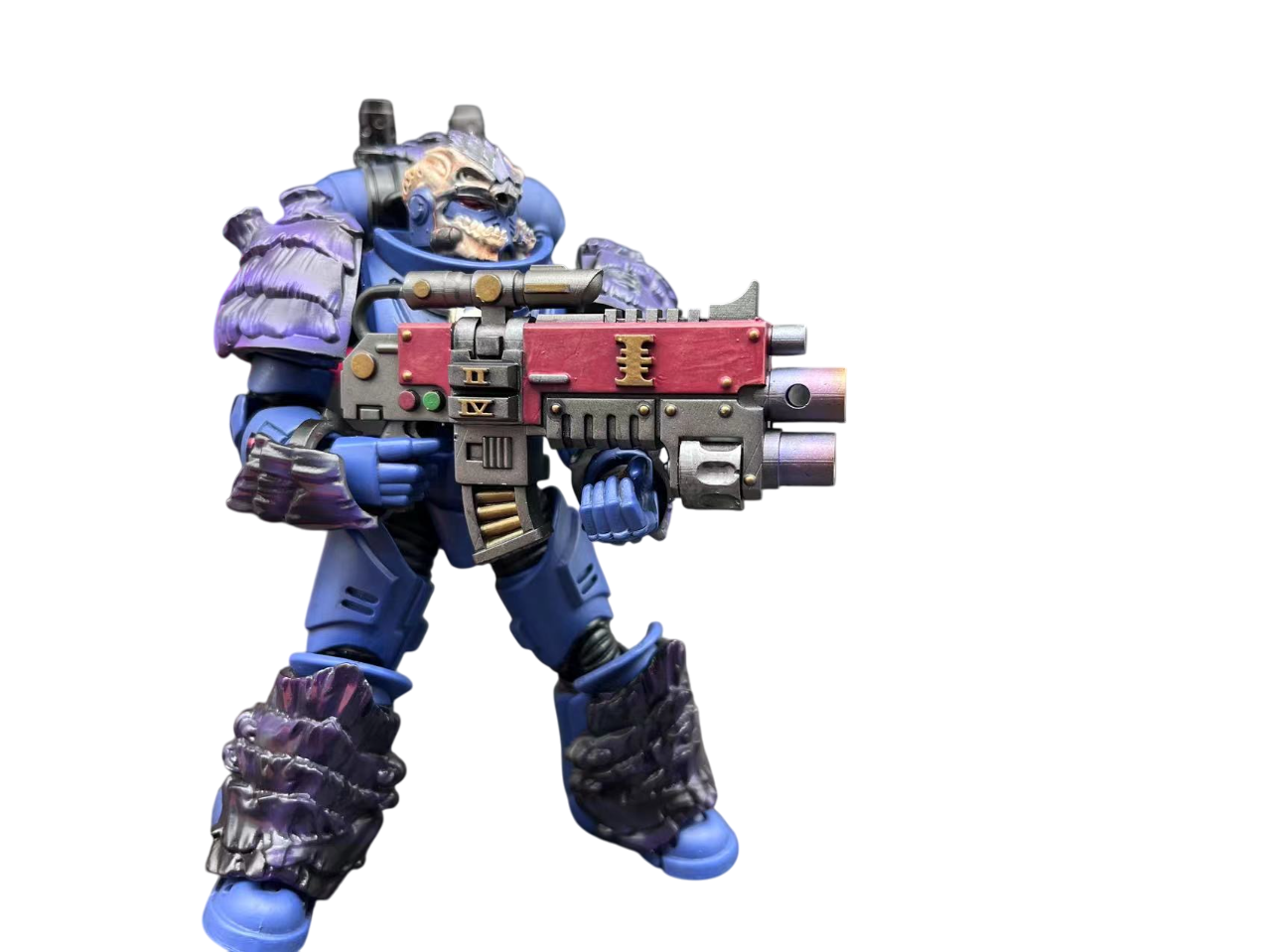 Warhammer 40K Tyran Veteran Armor Upgrade Kit | Hand-Painted 1:18 Set for McFarlane/JoyToy | Devcon’s Studio