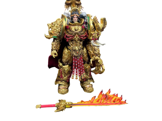 Warhammer 40K Emperor Model | Hand-Painted Custom(Collector’s Edition) | Devcon's studio