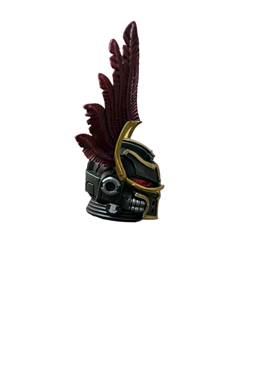 Warhammer 40K Dark Angels Lion Eljonson Head Sculpt | Hand-Painted Custom | for JOYTOY 1/18 & McFarlane 7‘" | Devcon’s Studio