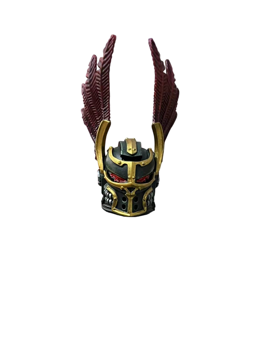 Warhammer 40K Dark Angels Lion Eljonson Head Sculpt | Hand-Painted Custom | for JOYTOY 1/18 & McFarlane 7‘" | Devcon’s Studio