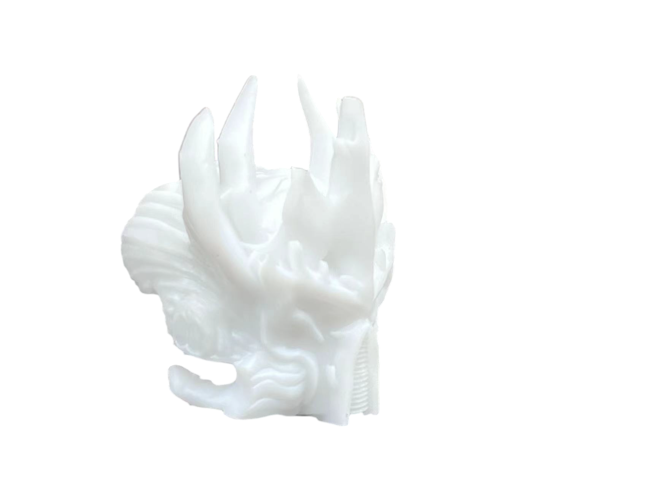 Warhammer 40K Horus Helmet | Hand-Painted Custom | for JOYTOY 1/18 & McFarlane 7" | Devcon's Studio