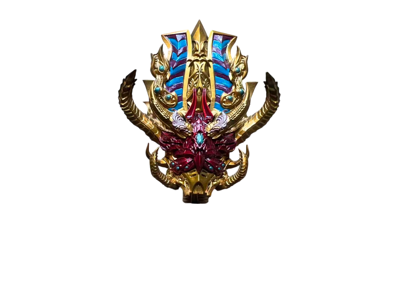 Warhammer 40K Thousand Sons Magnus Head Sculpt | Hand-Painted Custom | for JOYTOY 1/18 & McFarlane 7‘" | Devcon’s Studio