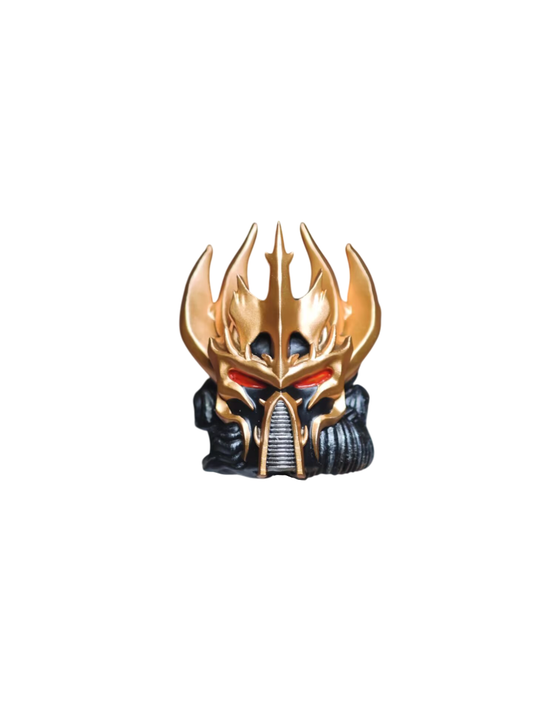 Warhammer 40K Horus Helmet | Custom Hand-Painted Head Upgrade for McFarlane & JoyToy | Devcon's Studio