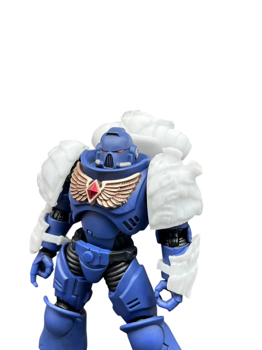 Warhammer 40K Tyran Veteran Armor Upgrade Kit | Hand-Painted 1:18 Set for McFarlane/JoyToy | Devcon’s Studio